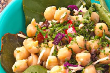 Power-Packed Chickpea & Kale Salad: A Nutritious Boost