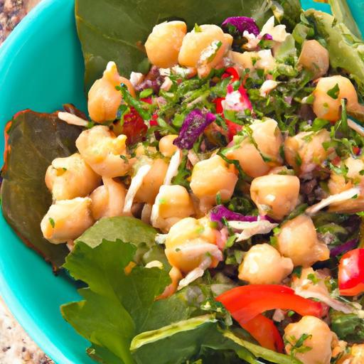 Power-Packed Chickpea & Kale Salad: A Nutritious Boost