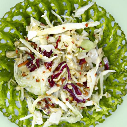 Crunchy Thai Cabbage Slaw: A Flavorful Peanut-Free Twist