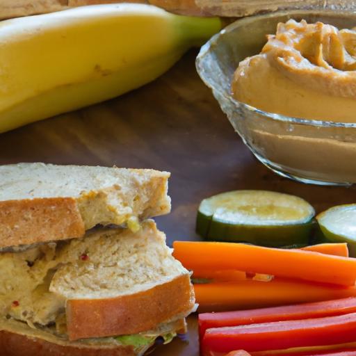 Elevate Lunch: Hummus & Roasted Veggie Sandwich Delight