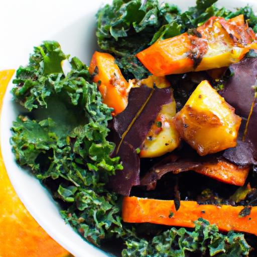 Nutritious Roasted Sweet Potato & Kale Bowl Recipe Ideas