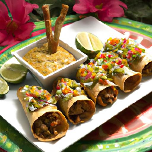 Crispy Pork Skin Flautas: A Flavorful Mexican Delight