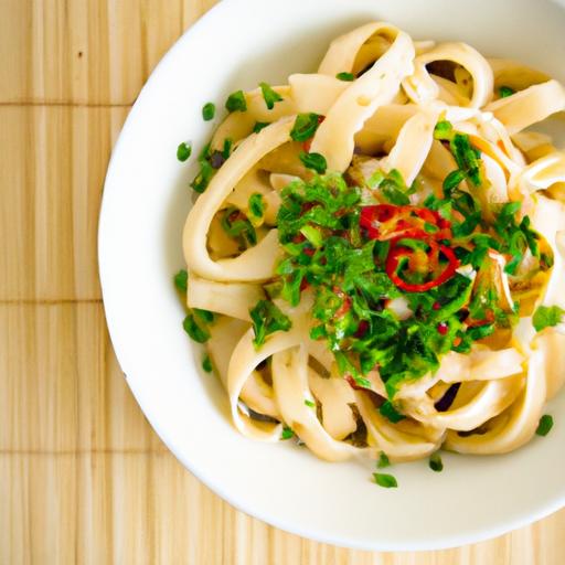 Savory Garlic Sesame Udon Noodles: A Flavorful Twist
