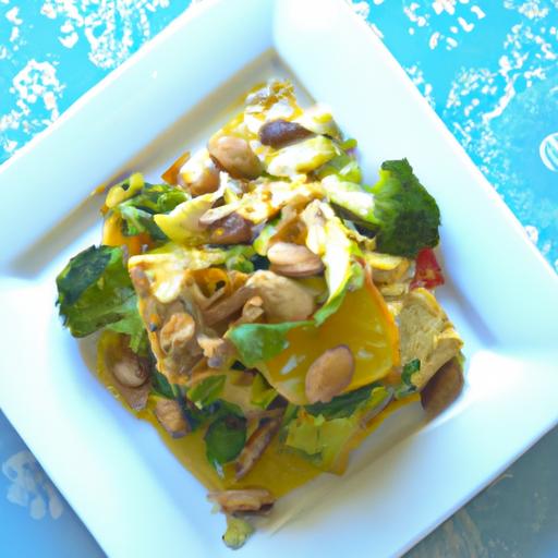 zesty Vegan Lemon Garlic Tofu Sheet Pan Dinner Delight