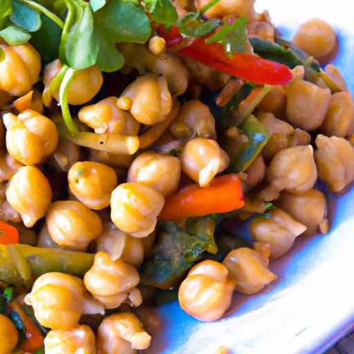 Vibrant Vegan Chickpea Stir-Fry: A Nutritious Flavor Boost