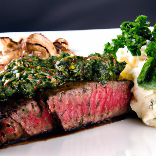 Savor the Flavor: Pan-Seared Steak with Chimichurri Bliss