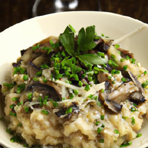 Silky⁣ Low-Fat Mushroom Risotto: Creamy Comfort, Lightened
