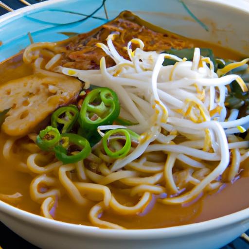 Fiery Flavors Unveiled: the Art of spicy Thai Curry Ramen
