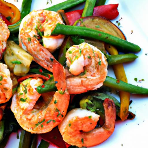 Effortless Spicy Cajun Shrimp & Veggies Sheet Pan dinner