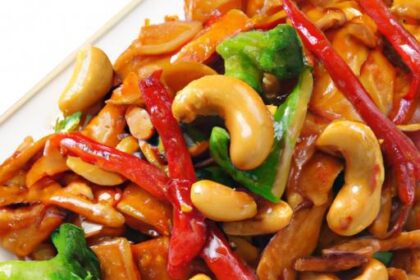Fiery Peanut Stir-Fry: A Zesty Twist on Classic Flavor
