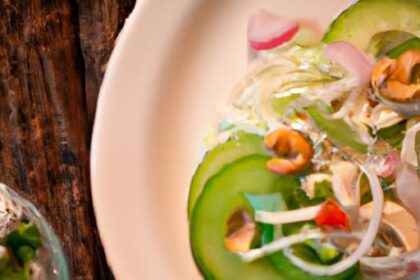 Crunchy Thai-Inspired Cabbage Slaw Without the Peanuts