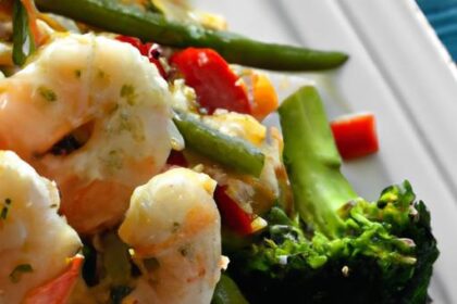 Effortless Spicy Cajun Shrimp & Veggies Sheet Pan Dinner
