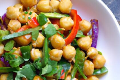 Vibrant Vegan Chickpea Stir-Fry: A Nutritious Flavor Boost