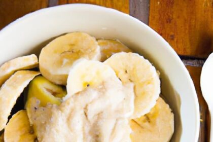 Energize Mornings: The Ultimate Peanut Butter Banana Bowl