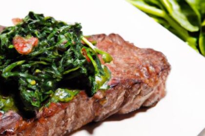 Savor the Flavor: Pan-Seared Steak with Chimichurri Bliss