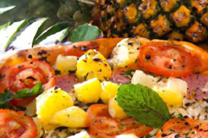Tropical Delight: Easy Sheet Pan Hawaiian Pizza Recipe