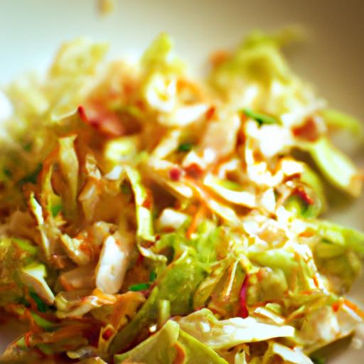 Crunchy Thai-Inspired Cabbage Slaw Without the Peanuts