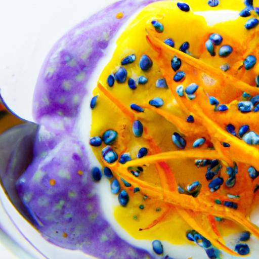 Elevate Breakfast with Vibrant Butterfly Pea Chia Parfait