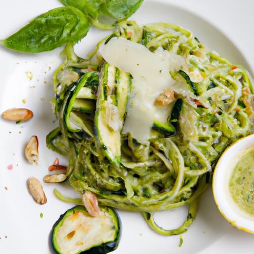 Creamy Avocado Pesto Zucchini Noodles: Fresh Summer Eats