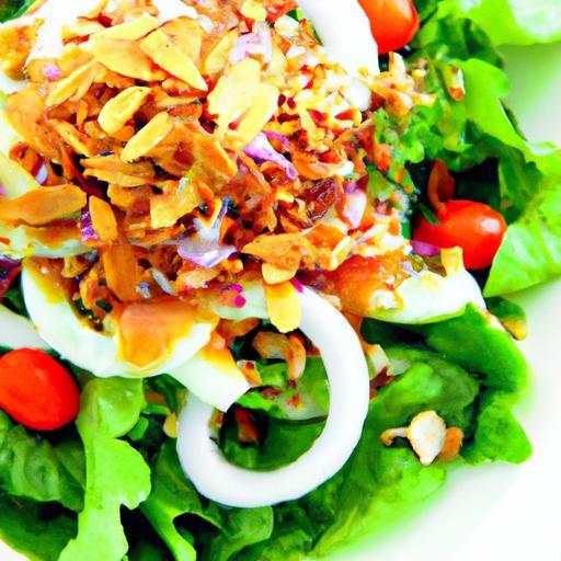 Crisp Thai Crunch Salad with Luscious Creamy Peanut Dressing