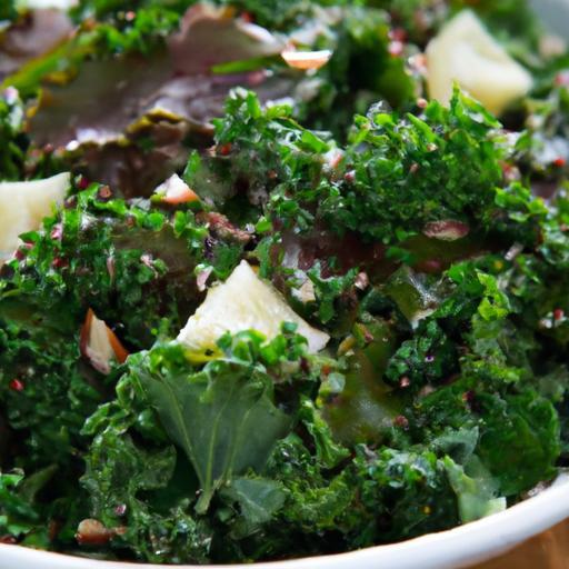 Refreshing Kale & Quinoa Salad with Zesty Lemon Dressing