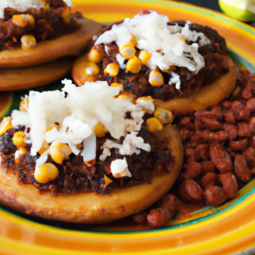 Savor Sopes con Frijoles: Thick Corn ‍Cakes with Flavor
