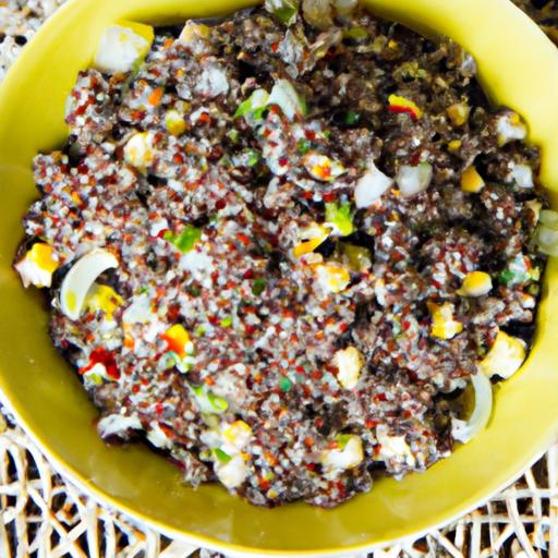 Nourish Your Day with a Vibrant Quinoa & Black Bean Bowl