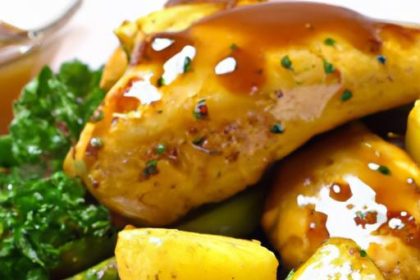 Sweet & Savory Sheet Pan Honey Mustard Chicken Feast