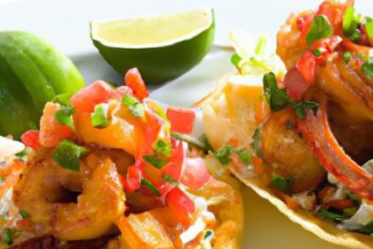 Crispy Sheet Pan Shrimp Tacos with Zesty Lime Slaw Delight