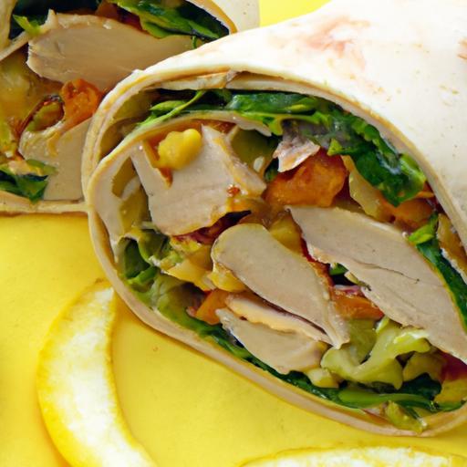 Wrap It Up: Deliciously Healthy Turkey & Hummus Combo