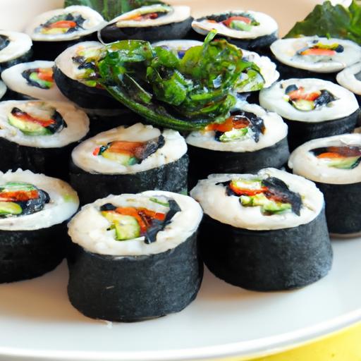 Korean Gimbap: A Flavorful Journey Through Seaweed Rice Rolls