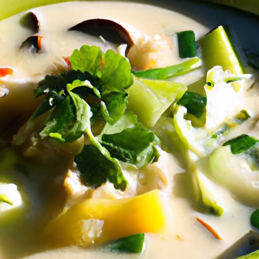 Aromatic Thai Coconut & Lemongrass Soup: A Flavor Journey