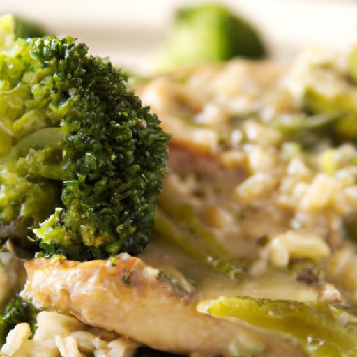 One-Pan Garlic Parmesan Chicken & Broccoli Recipe Delight