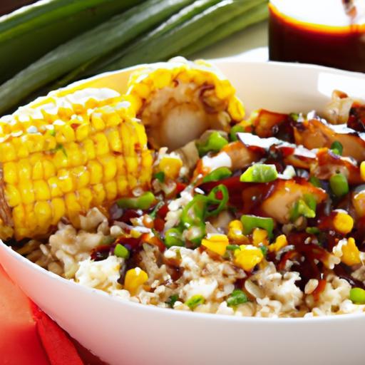 One-Pan BBQ Chicken & Corn Rice Bowl: Easy, Flavor-Packed Meal
