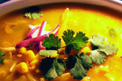 Healing Bowls: Chicken & Rice Soup Infused with Turmeric