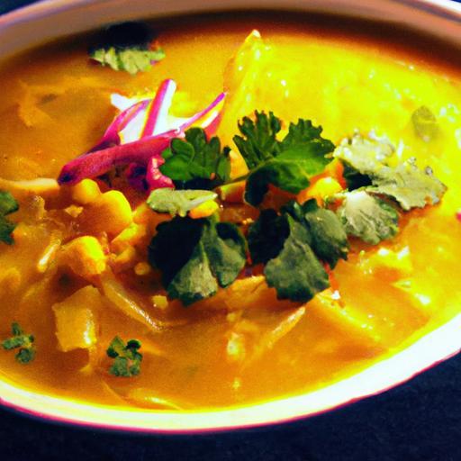 Healing Bowls: Chicken & Rice Soup Infused with Turmeric