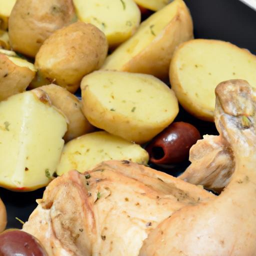 Mediterranean Magic: Sheet Pan Greek Chicken with Olives & Potatoes