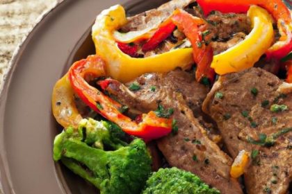 Sizzle & Serve: Easy Sheet Pan Steak Fajitas Recipe