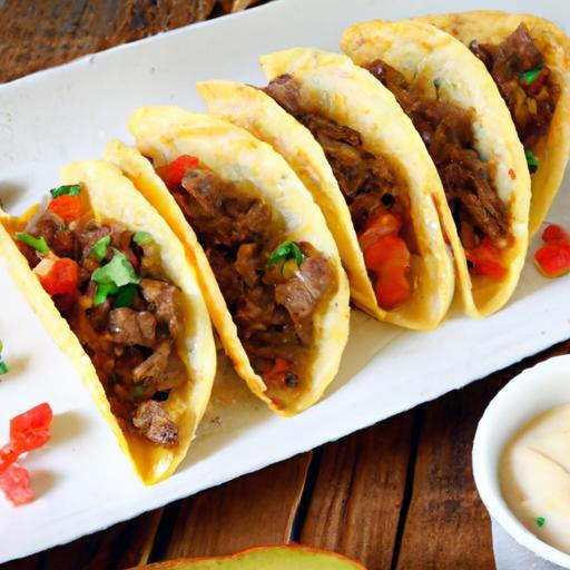 Cheesy Beef Taco Pockets: Flavor-Packed Tortilla Treats