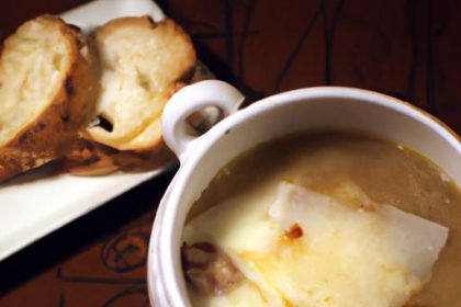 Rich & Creamy Vegan French Onion Soup with Cashew Cheese