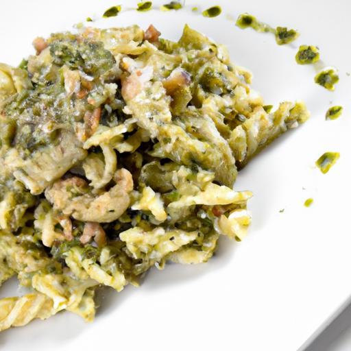 Indulge in Creamy Pesto Chicken Pasta: A Flavorful Classic