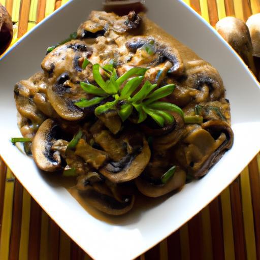 Creamy Mushroom Stroganoff: A Coconut Twist on Classic