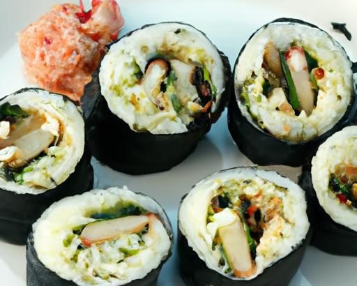 Korean Mayak Gimbap: Bite-Sized Rolls Bursting with Flavor