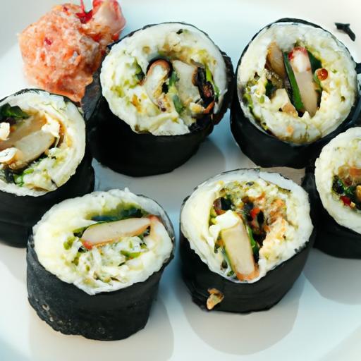 Korean Mayak Gimbap: Bite-Sized Rolls Bursting with Flavor