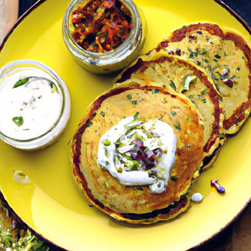 Wholesome​ Savory Chickpea Flour Pancakes: A Protein-Packed Delight
