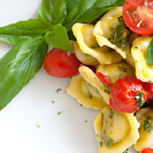 Fresh⁢ Flavor ⁣fusion: Pesto Tortellini with ⁢Cherry ​Tomatoes