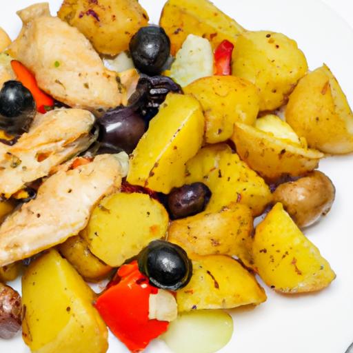 Mediterranean Magic: Sheet Pan Greek ‍Chicken‍ with Olives​ &​ Potatoes