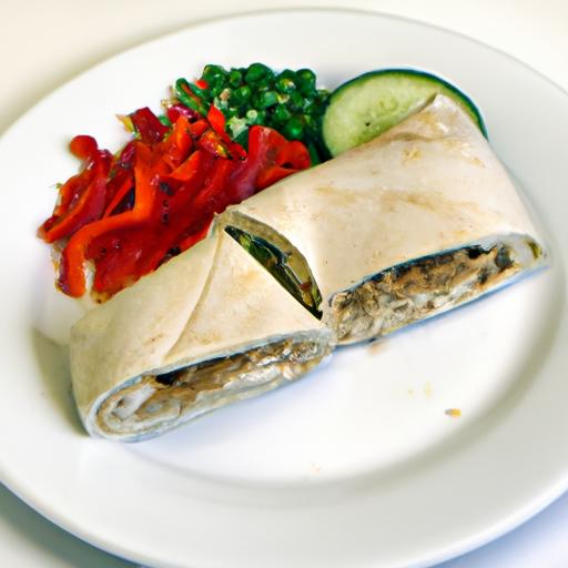 Wrap It Up: Deliciously Healthy Turkey & Hummus Combo