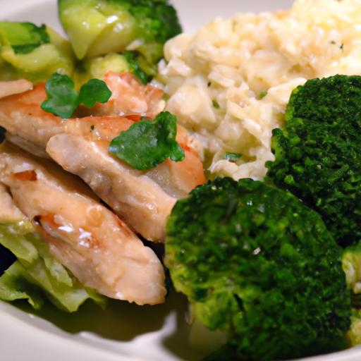 One-Pan Garlic Parmesan Chicken & Broccoli Recipe Delight