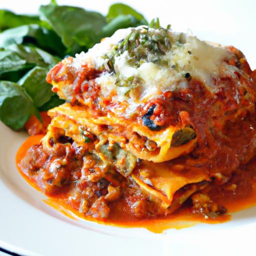 authentic Vegan Lasagna⁣ Bolognese: Italian Flavor Reimagined